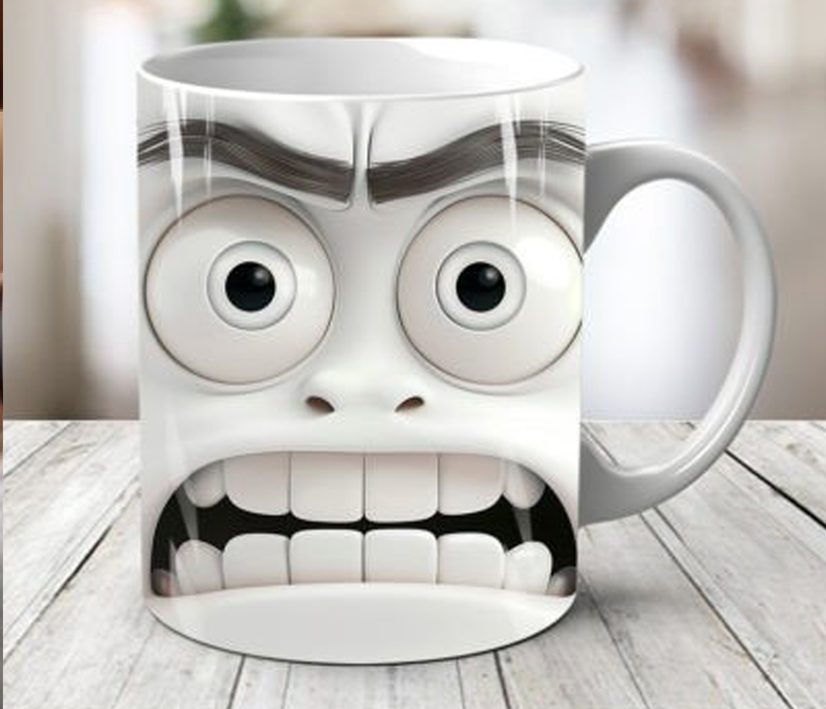3d cartoon mugs