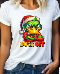 Grumpy Christmas Duck 01