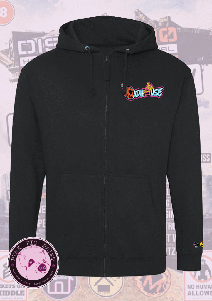 mhd10zoodiefrontmockuprv1 pink pig print pink pig print mh d10 zoodie front mockup rv1