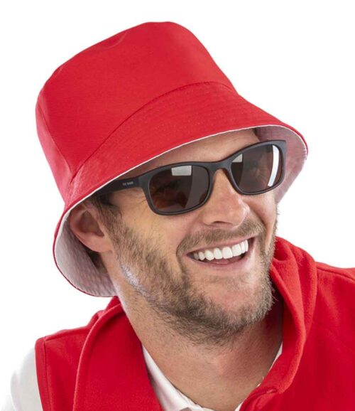 pink pig print  rc985 bucket hat 01