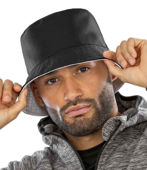 pink pig print  rc985 bucket hat 02