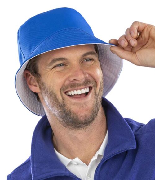 pink pig print  rc985 bucket hat 04