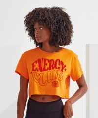 pink pig print  tridi womens crop top tr019 01