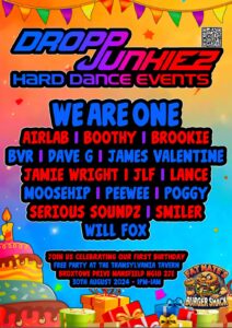 pink pig print  dropp junkiez event add 30th august