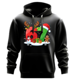 pink pig print  67   six seven christmas hoodie design 001