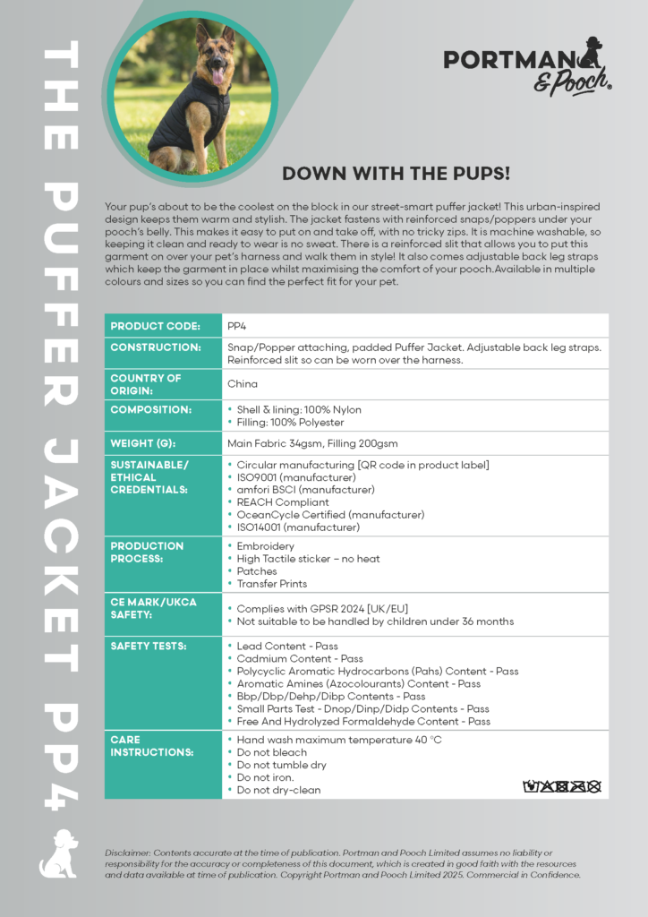 pink pig print  pp004 specsheet page 1